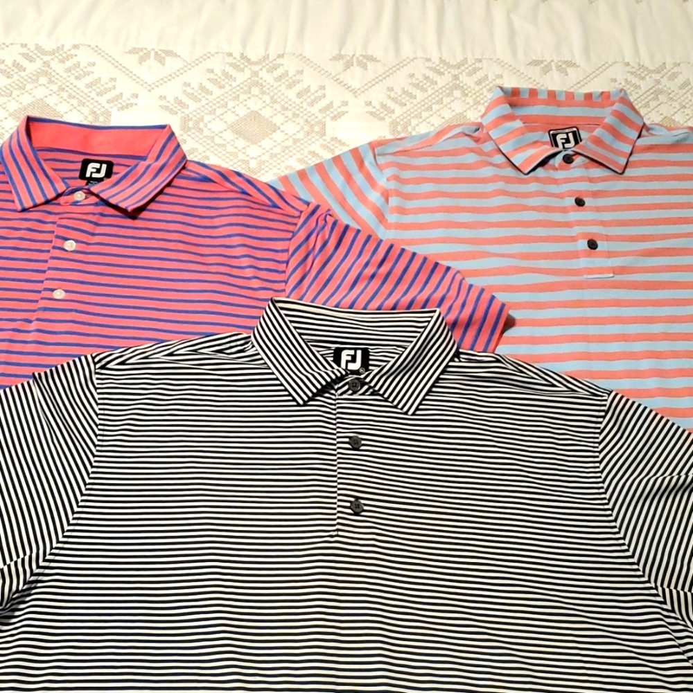 Footjoy Golf Shirts -XL (Lot of 3)
